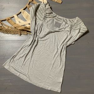 Vanessa Virginia Lace Cap Sleeve Top